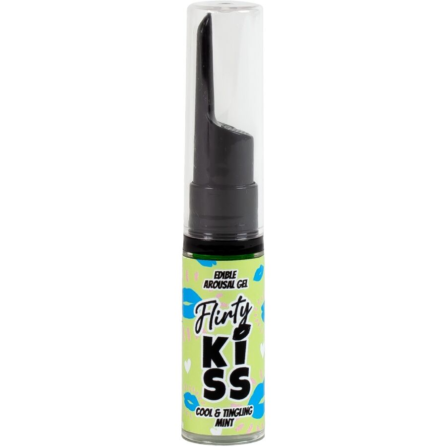 SECRETPLAY - FLIRTY KISS GELS WITH ORAL SEX EFFECTS STRAWBERRY &amp; MINT 2 x 8 G