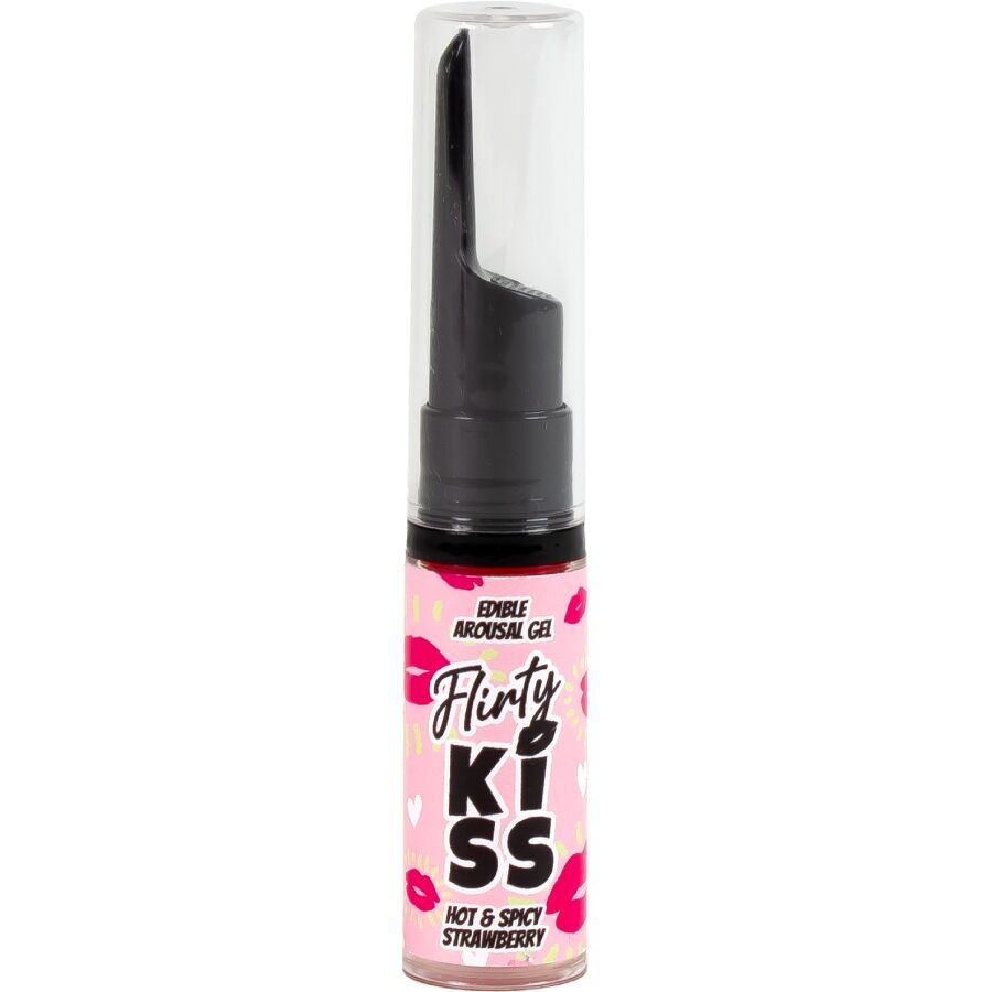 SECRETPLAY - FLIRTY KISS GELS WITH ORAL SEX EFFECTS STRAWBERRY &amp; MINT 2 x 8 G