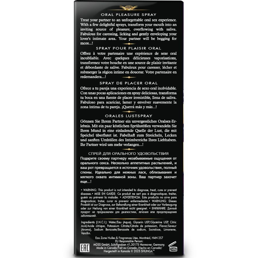 SHUNGA - WAVES FUNNY ORAL SPRAY SEDUCTIVE EXOTIC FRUITS 20 ML