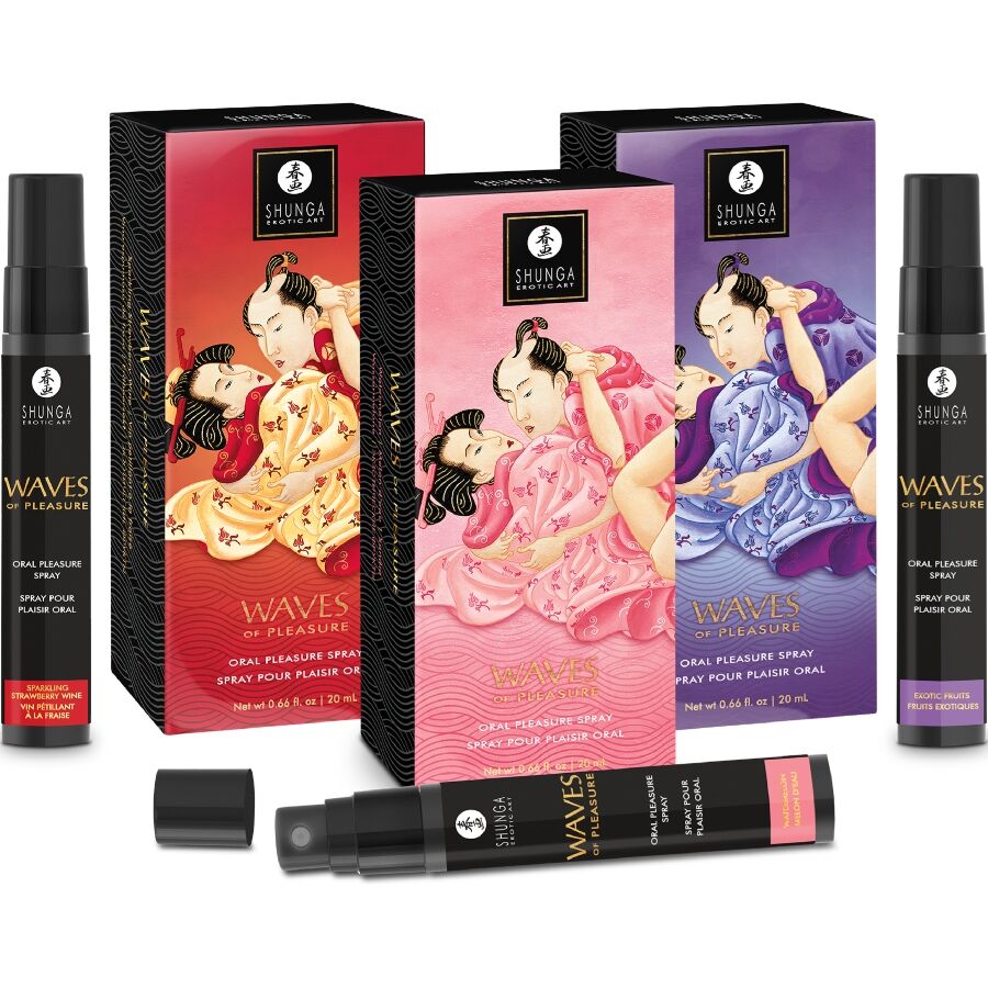 SHUNGA - WAVES FUNNY ORAL SPRAY SEDUCTIVE EXOTIC FRUITS 20 ML