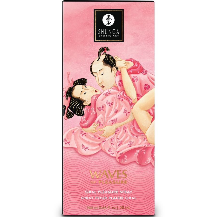 SHUNGA - WAVES PLEASURE SPRAY ORAL SEXUCTIVE WATERMELON 20 ML