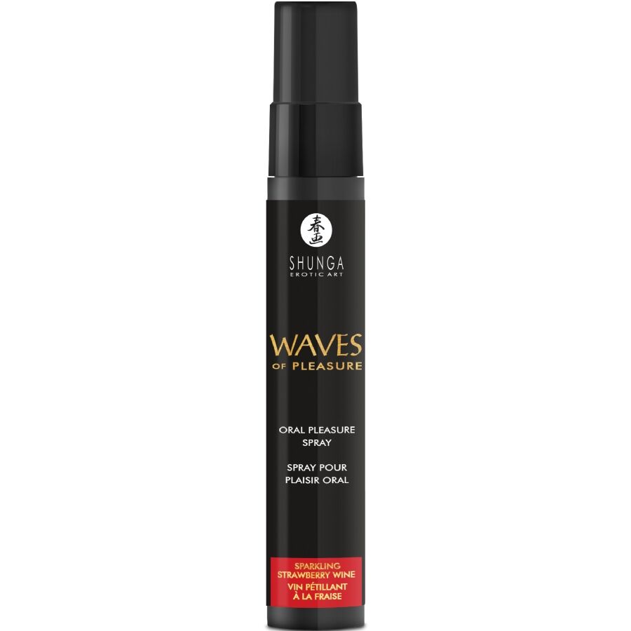 SHUNGA - WAVES PLEASURE SPRAY ORAL SEXUCTIVE STRAWBERRY 20 ML