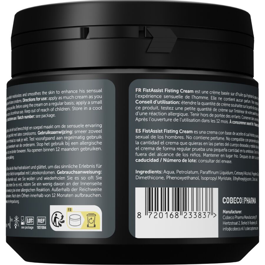 COBECO - FIST ASSIST Gleitcreme 500 ml