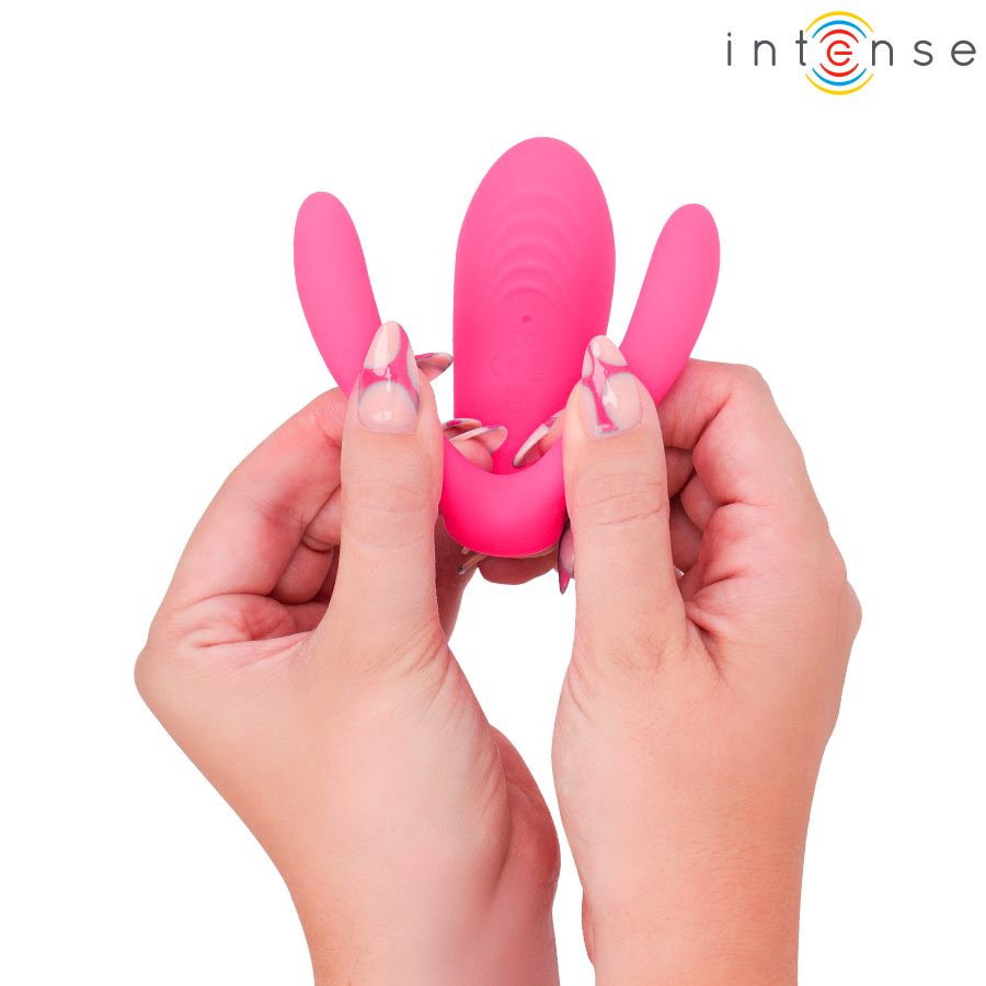 INTENSE - JULIA DOPPELVIBRATOR-KLEMMENSTIMULATOR MIT FERNBEDIENUNG