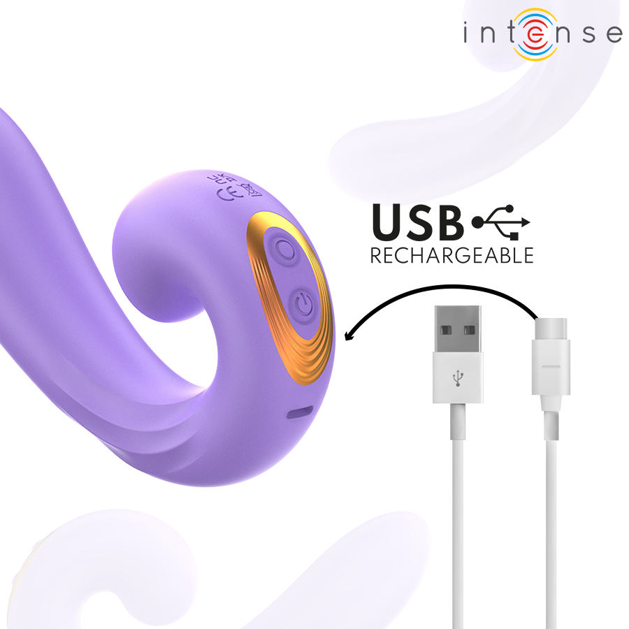 INTENSE - MERYL DOUBLE VIBRATION CLITORIAL STIMULATOR