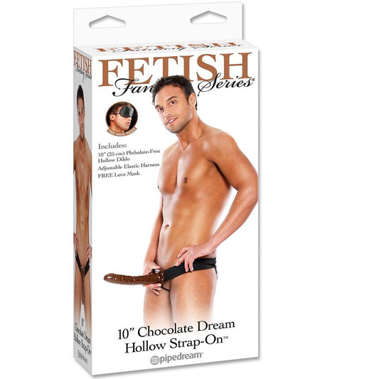 FETISH FANTASY SERIES - CHOCOLATE DREAM HOHL STRAP-ON