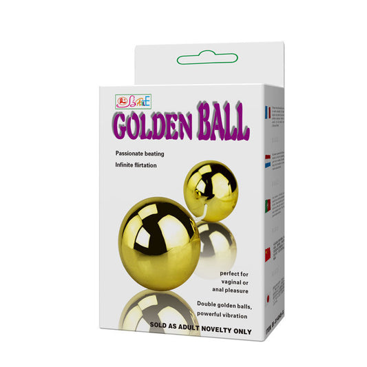 BAILE - GOLDEN VIBRATOR WITH CHINESE BLEND
