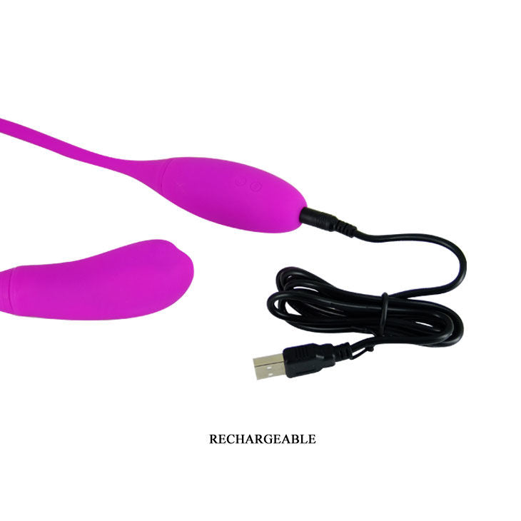 PRETTY LOVE - SMART - SNAKY VIBE VIBRATOR 7V + 3 TICKLING 