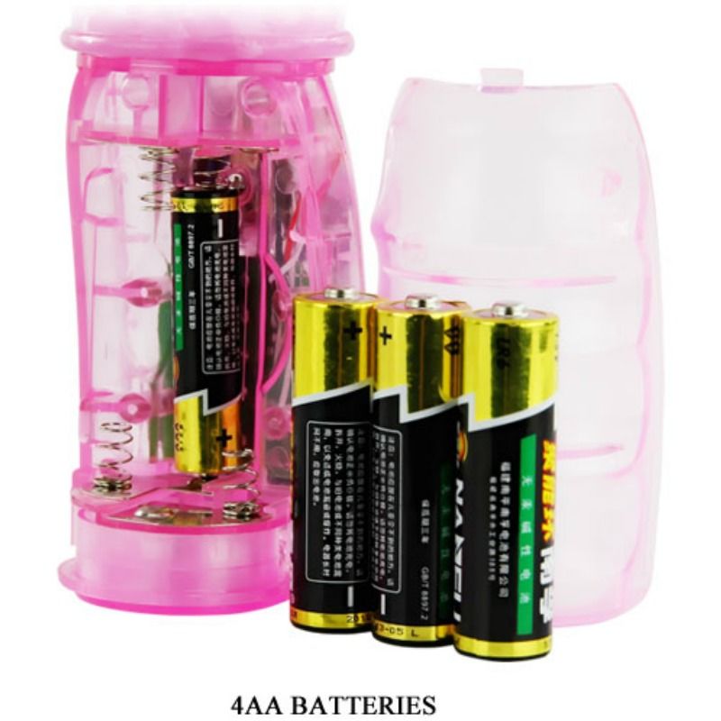 BAILE - VIBRATOR WITH ROTATION AND RABBIT MULTI SPEED AND MULTIROTATION