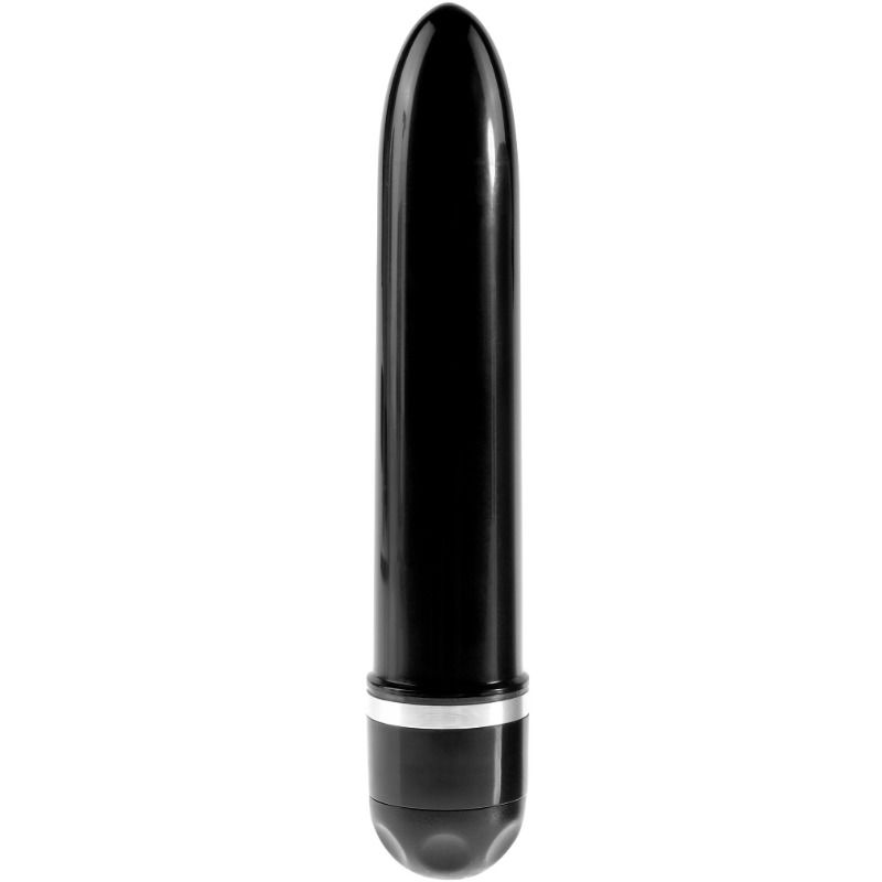 KING COCK - RIGID REALISTIC VIBRATOR 17.8 CM NATURAL