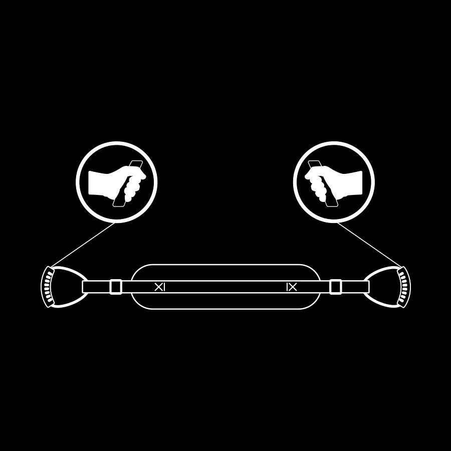 FETISH SUBMISSIVE - DOG HARNESS WITH NOPRENE LINING