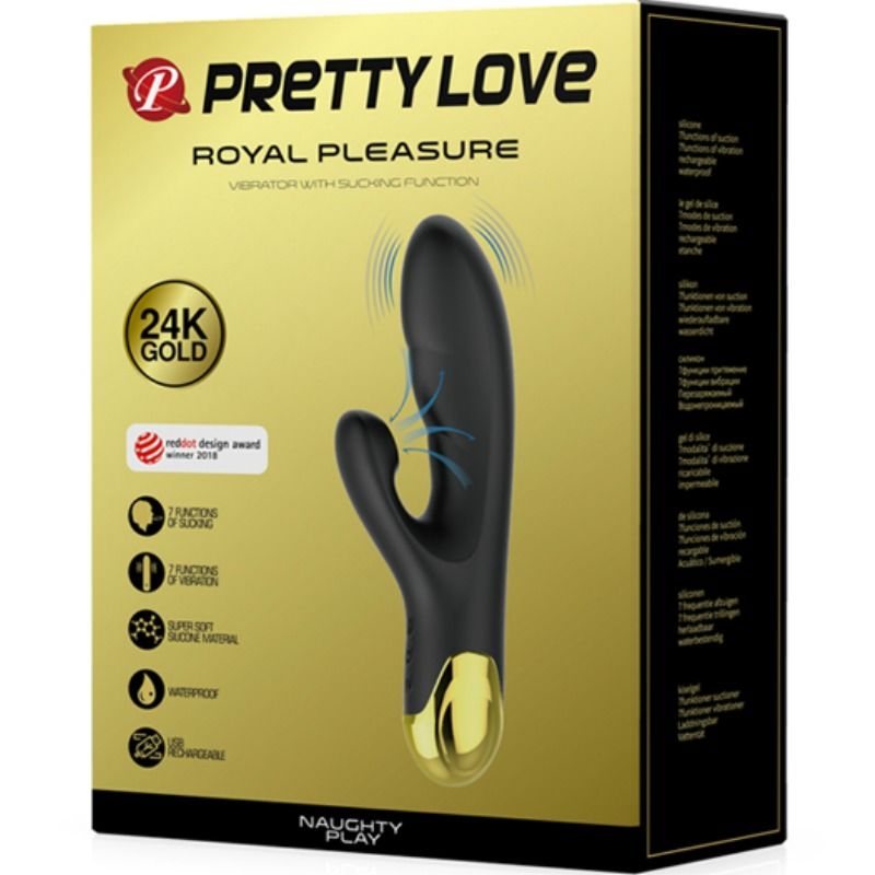PRETTY LOVE - SMARTES, UNARTIGES SPIEL MIT VIBRATION UND SAUG