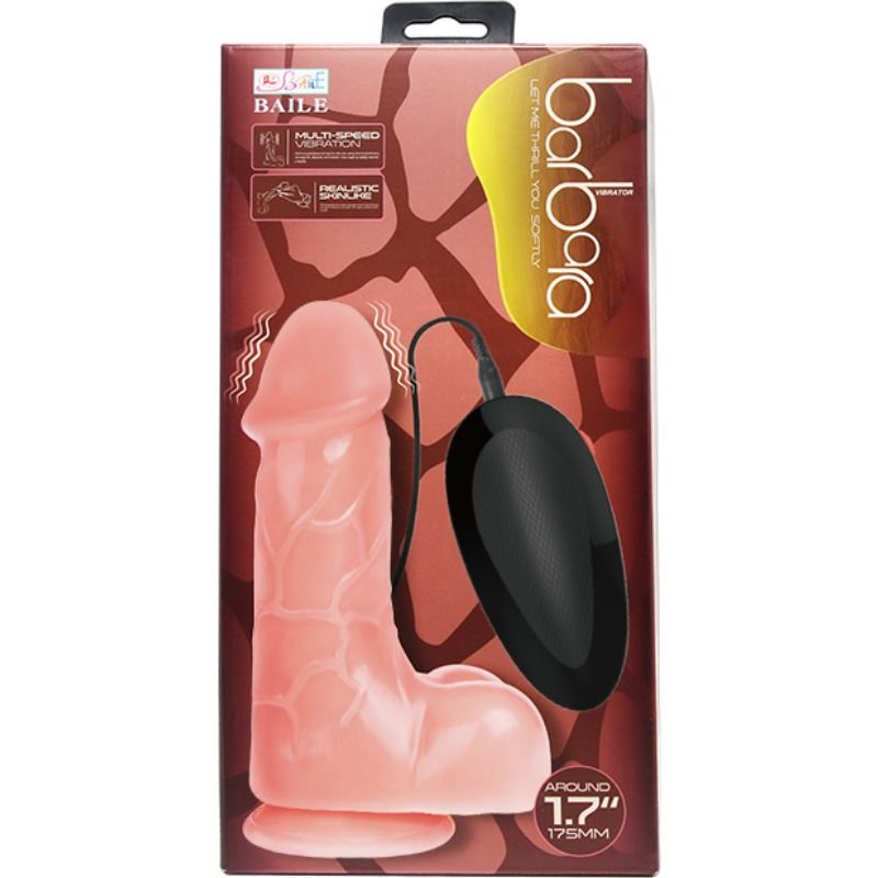 BAILE - NATURAL BARBARIAN REALISTIC VIBRATOR