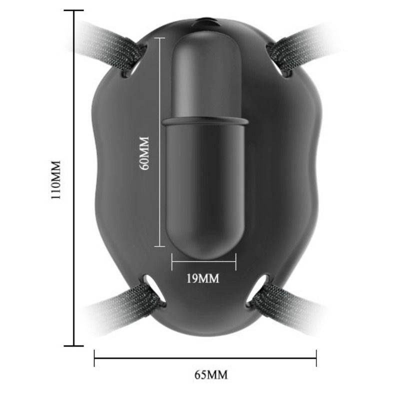 PRETTY LOVE - STRAP-ON WITH CARTER VIBRANT BULLET