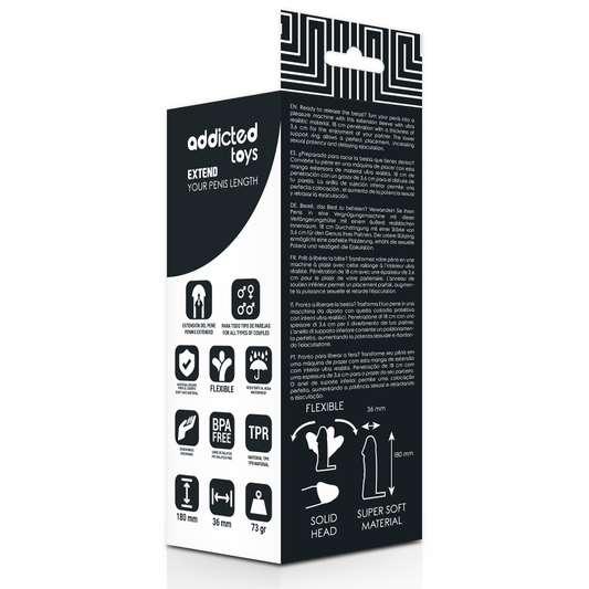 ADDICTED TOYS - ENLARGE YOUR PENIS 18 CM