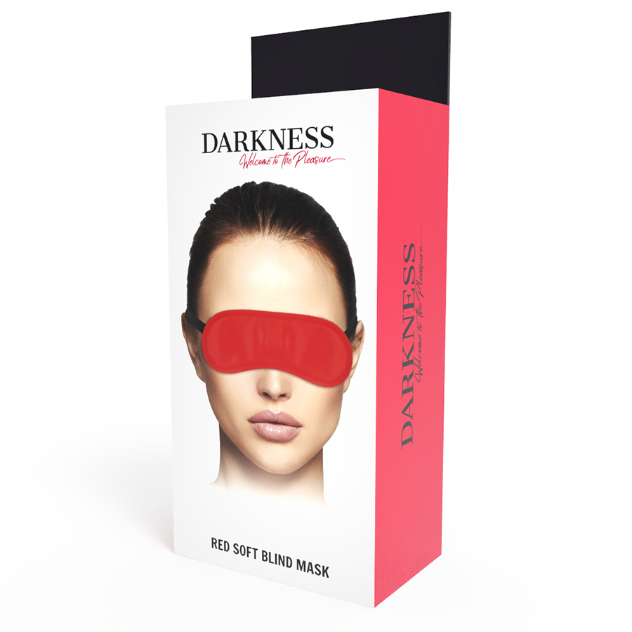 DARKNESS - STRAIGHT RED MASK 