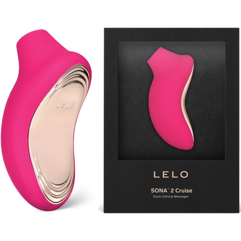 LELO - CLITORIS STIMULATOR SONA 2 CRUISE CHERRY