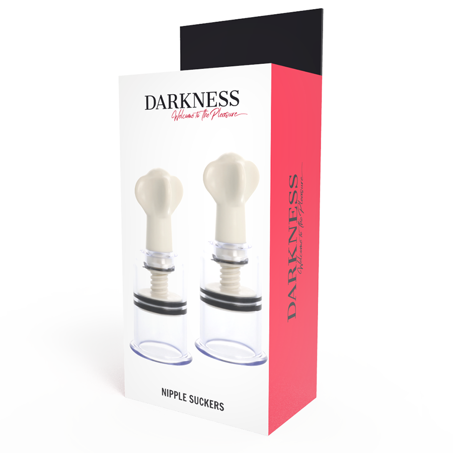 DARKNESS - TRANSPARENT NIPPLE SUCTION COOLER 3.1 CM DIAMETER