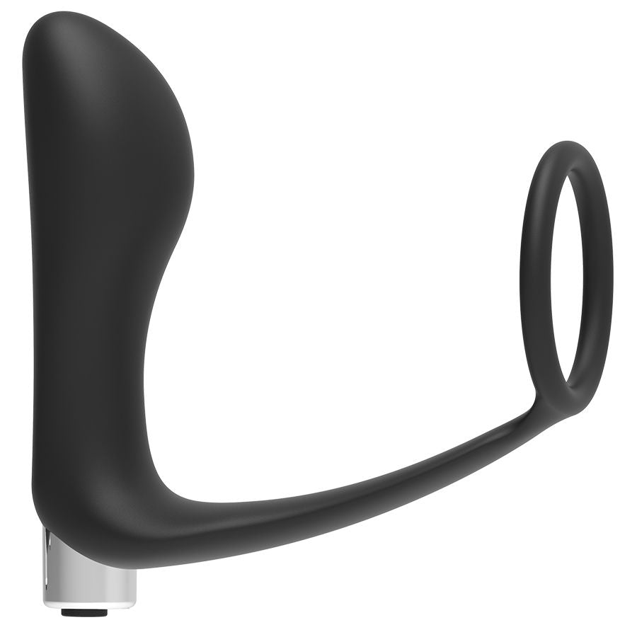 ADDICTED TOYS - RECHARGEABLE PROSTATIC VIBRATOR. MODEL 1 - BLACK