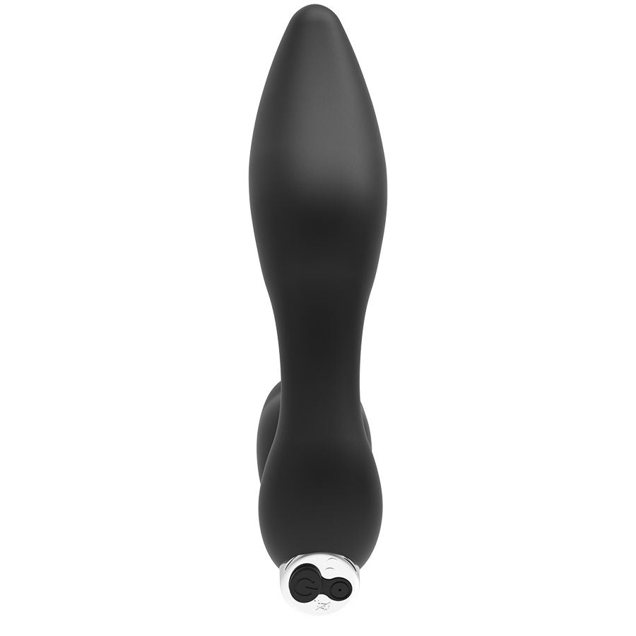 ADDICTED TOYS - RECHARGEABLE PROSTATIC VIBRATOR. MODEL 6 - BLACK