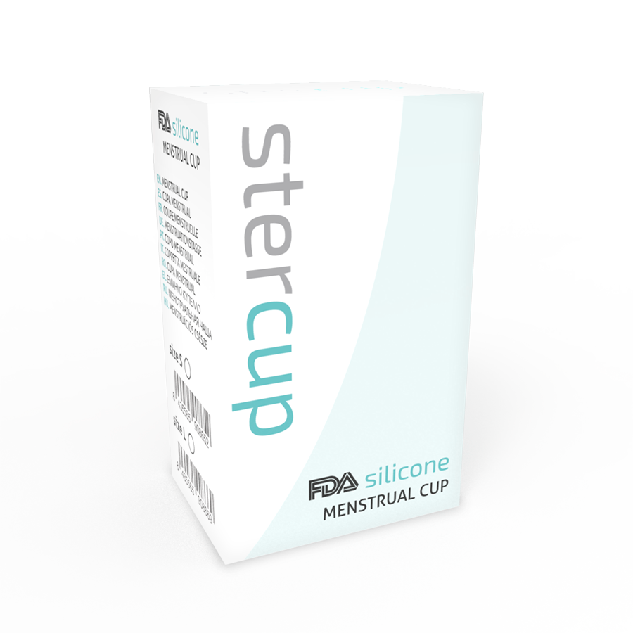 STERCUP - FDA SILICONE MENSTRUAL CUP LILATRIC - SIZE S