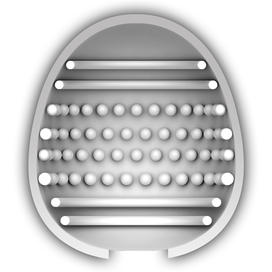 JAMYJOB - EGG MASTURBATOR BLACK VERSION DISCREET