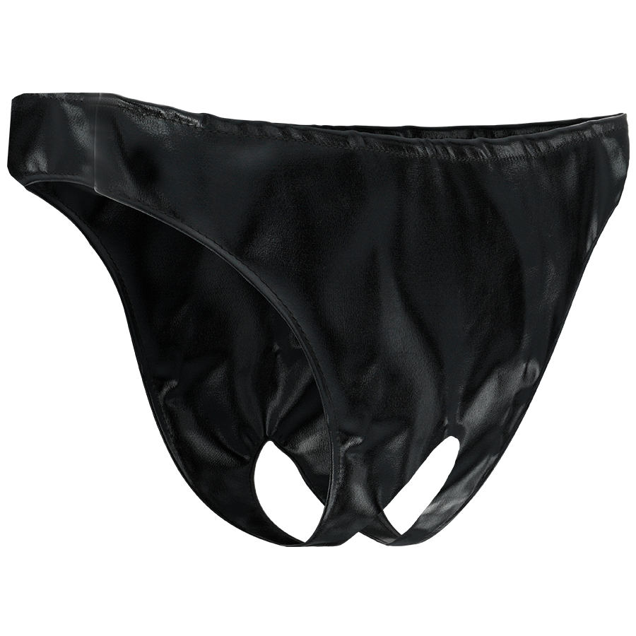 DARKNESS - UNISEX PANTIES WITH OPENING, ONE SIZE