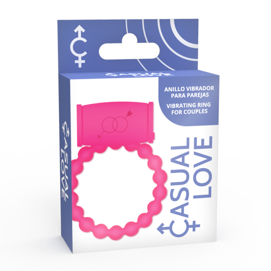 CASUAL LOVE - 25 PINK VIBRATOR RING