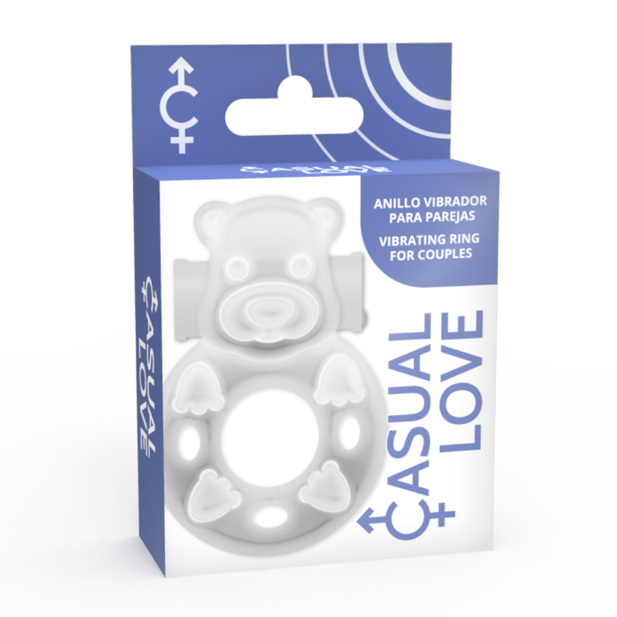 CASUAL LOVE - 26 TRANSPARENT SHIELD VIBRATOR RINGS