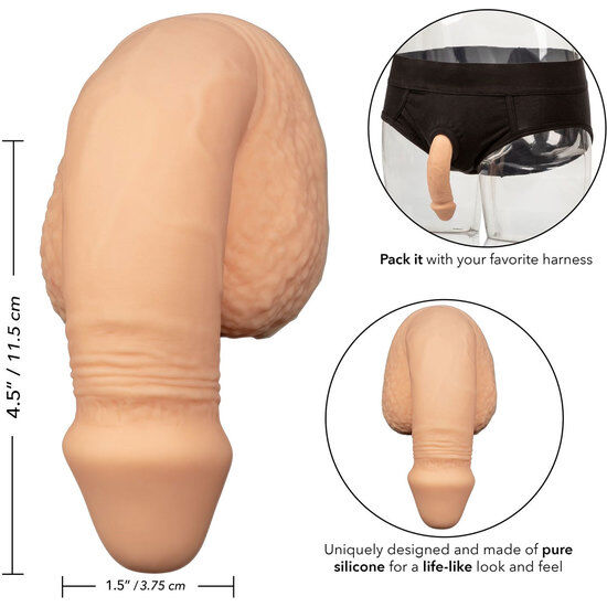 CALEXOTICS - SILICONE PACK PENIS 12.75 CM MEAT