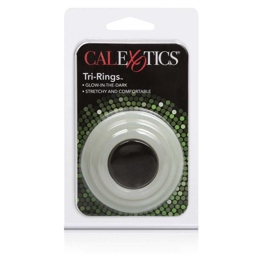CALEXOTICS - THREE RINGS GLOW IN THE DARK
