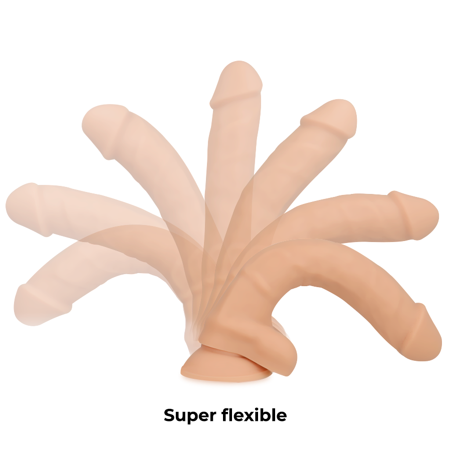 COCK MILLER - DILDO REALISTIC SILICONE DENSITY ARTICULABLE MEAT 19.5 CM