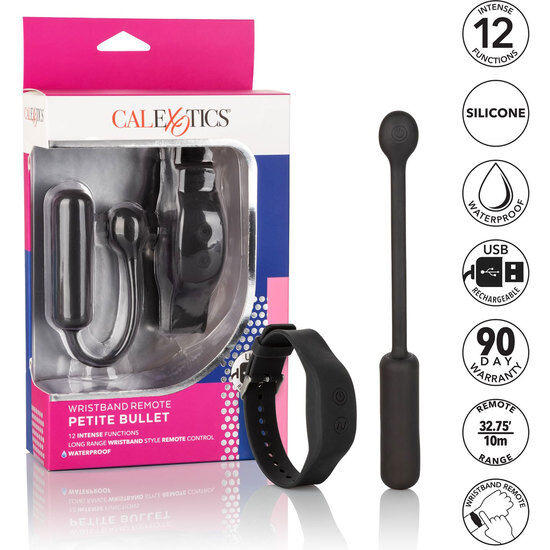 CALEXOTICS - WRIST WITH REMOTE CONTROL PETITE BULLET