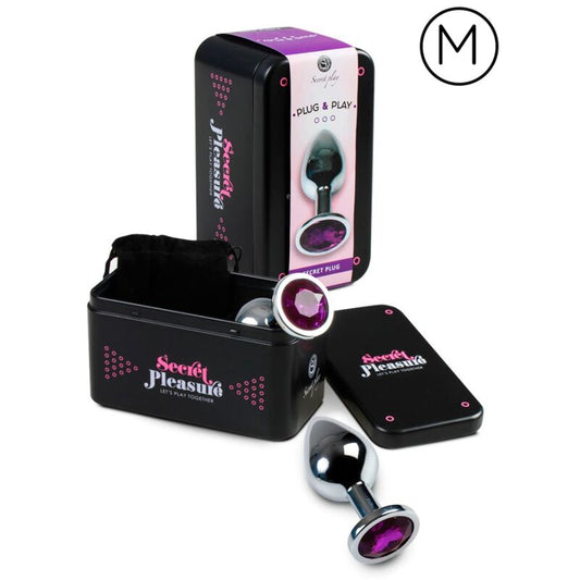 SECRETPLAY - ANALPLUG PURPLE M