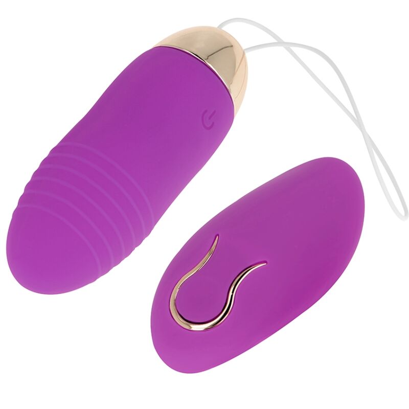 OHMAMA - VIBRANT EGG WITH REMOTE CONTROL 10 SPEEDS PURPLE