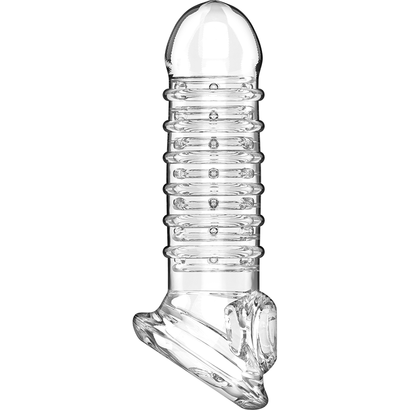 VIRLXL - PENIS EXTENSION AND SLEEVE V15 TRANSPARENT
